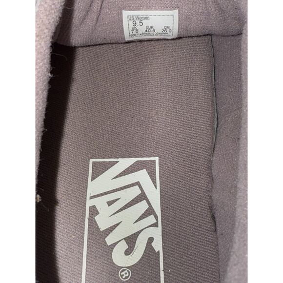 Vans Premium Old Skool Checkerboard Light Purple Skate Shoes Women’s Size 9.5 - Picture 10 of 10